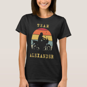 Camiseta Diversão Vintage Retro Sunset Alexander Motorcycle