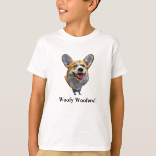 Camiseta Diversão Welsh Corgi Dog Boys T-Shirt