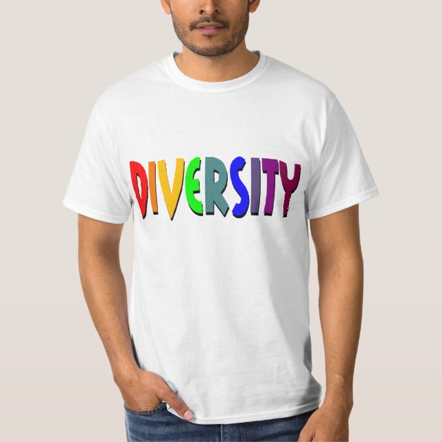Camiseta Diversidade (Arco-Íris) (Frente)