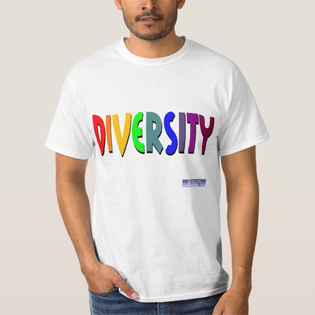 Camiseta Diversidade (Arco-Íris) (Frente)