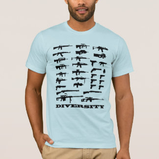 Camiseta Diversidade da arma