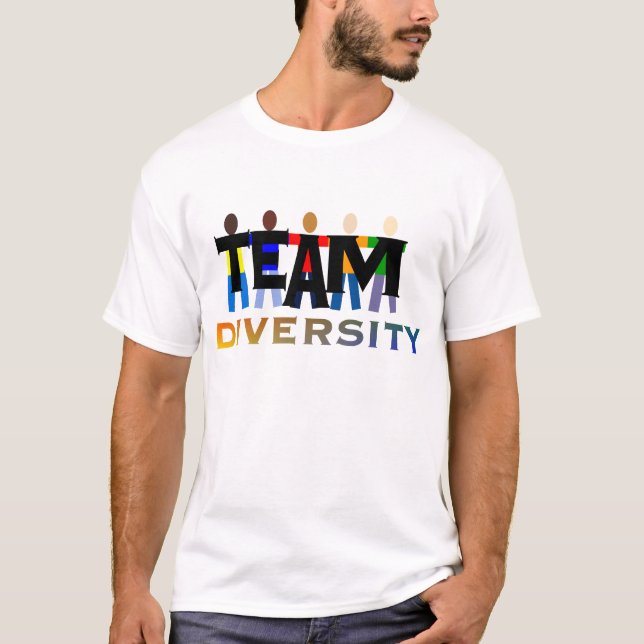 Camiseta Diversidade da equipe (Frente)