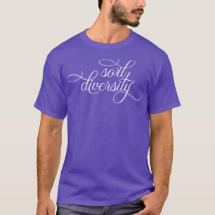 Camiseta diversidade do solo