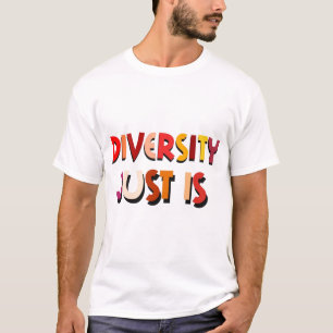 Camiseta Diversidade É Apenas T-Shirt
