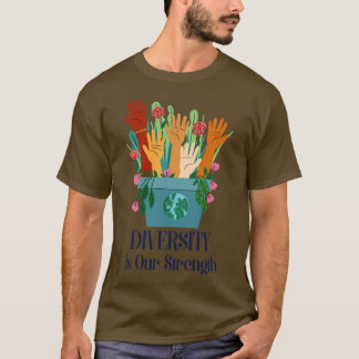 Camiseta Diversidade é nossa força