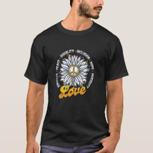 Camiseta Diversidade Igualdade Amor Paz Direitos Humanos So