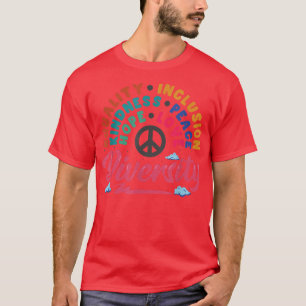 Camiseta Diversidade Igualdade Amor Paz Direitos Humanos So