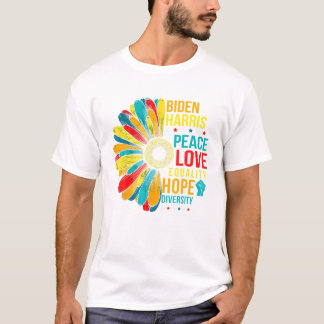 Camiseta Diversidade Igualdade Paz