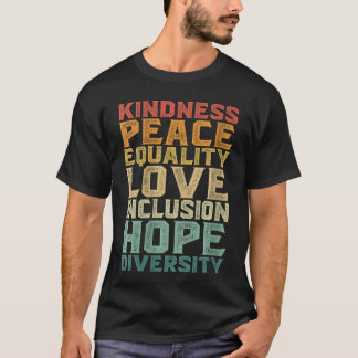 Camiseta Diversidade Inclusão Igualdade História Negra das