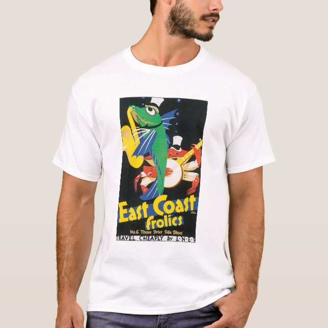 Camiseta Diversões da Costa Leste (Frente)