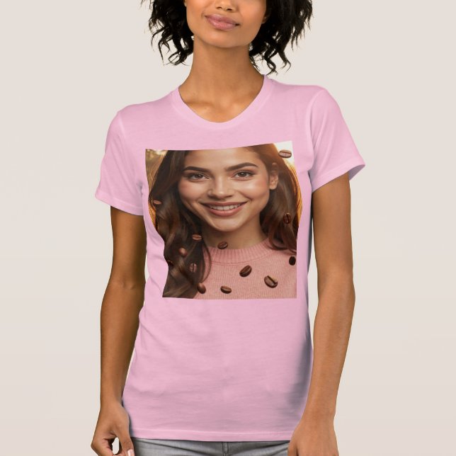 CAMISETA DIVERTE-SE COM CAFÉ - (Frente)