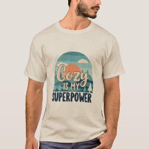 Camiseta Divertida Amante do Inverno - Aconchego é