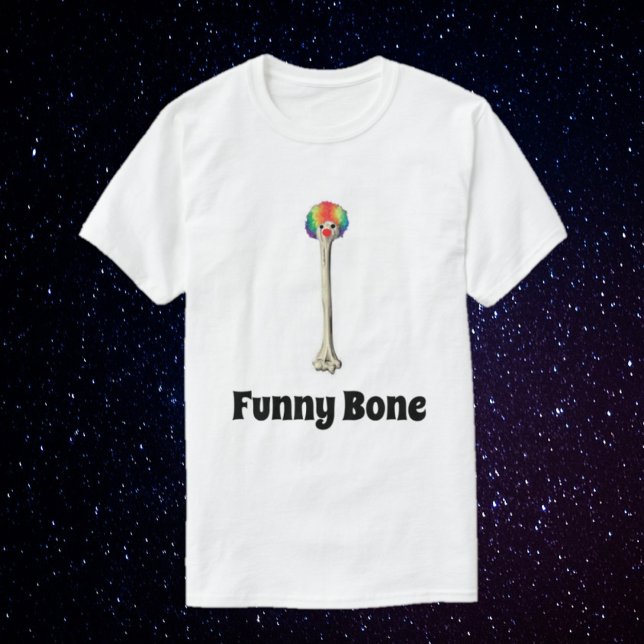 Camiseta Divertida - Camisa do Osso Divertido (Criador carregado)
