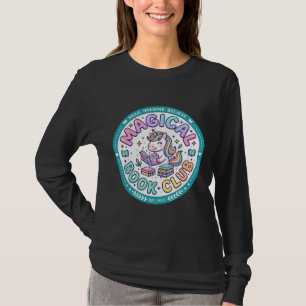 Camiseta Divertida Clube do Livro Mágico Unicórnio