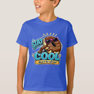 Camiseta Divertida com Desenho de Donut Stay Cool