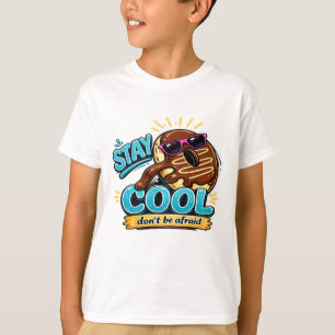 Camiseta Divertida com Desenho de Donut Stay Cool