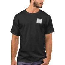 Camiseta divertida com interruptor de luz ligado