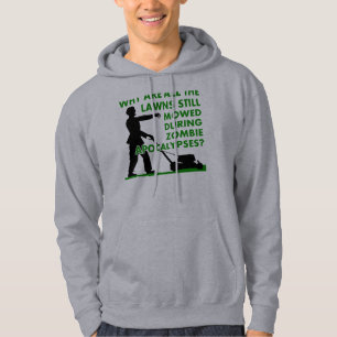Camiseta Divertida Cortar a Grama no Apocalipse Zu