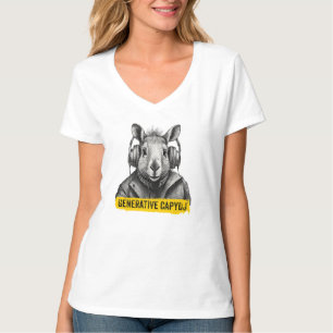 Camiseta divertida da Capybara legal