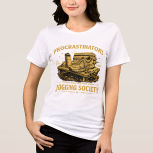 Camiseta Divertida da Sociedade de Corredores Proc