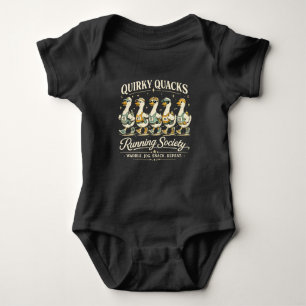 Camiseta Divertida da Sociedade de Corredores Quir