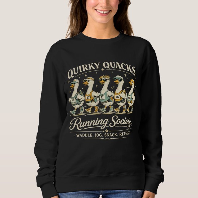 Camiseta Divertida da Sociedade de Corredores Quir (Frente)