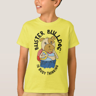 Camiseta Divertida de Cachorrinho Fofo Cartoon par