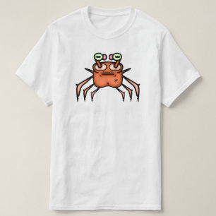Camiseta Divertida de Caranguejo Mal-Humorado