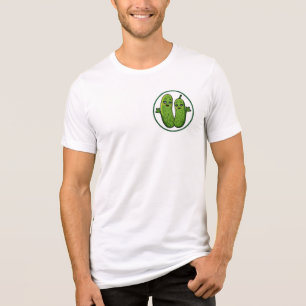 Camiseta Divertida de Casal de Picles Fofos Kawaii