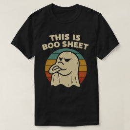 Camiseta Divertida de Fantasma Retro “Isso é Folha