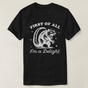Camiseta Divertida de Gambá - Eu sou um encanto