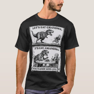 Camiseta Divertida de Gramática – “Vamos Comer, Vo