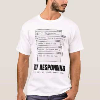 Camiseta Divertida de Humor de Sobrecarga Cerebral