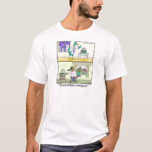 Camiseta Divertida de Ornitorrinco de Bico de Pato