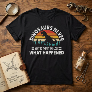 Camiseta Divertida de T-Rex - Dinossauros Nunca Fo