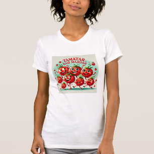 Camiseta divertida de tomate - Vibrante e alegre