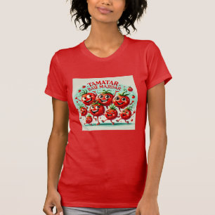 Camiseta divertida de tomate - Vibrante e alegre