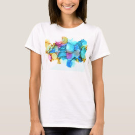 camiseta divertida e brilhante