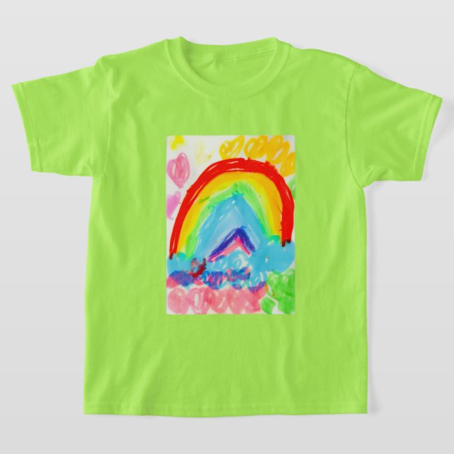 Camiseta divertida e colorida para o Teen (Postura )