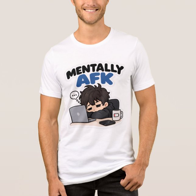 Camiseta Divertida e Relatable [TEXTO DE DESIGN] – (Frente)