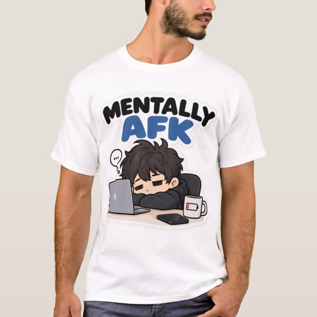 Camiseta Divertida e Relatable [TEXTO DE DESIGN] – (Frente)