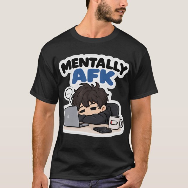 Camiseta Divertida e Relatable [TEXTO DE DESIGN] – (Frente)