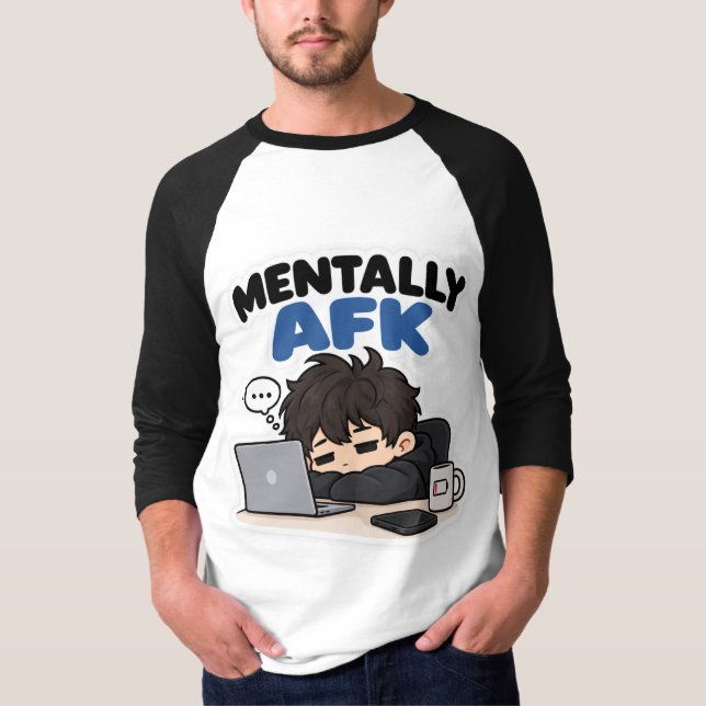 Camiseta Divertida e Relatable [TEXTO DE DESIGN] – (Frente)
