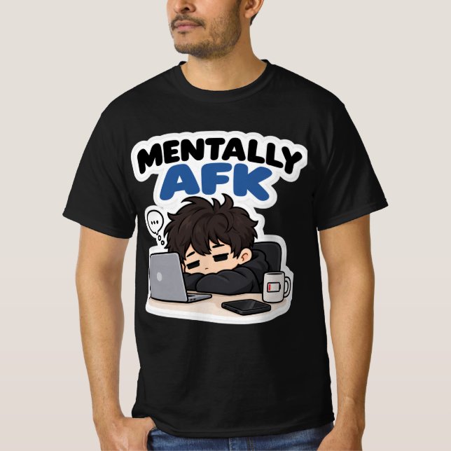 Camiseta Divertida e Relatable [TEXTO DE DESIGN] – (Frente)