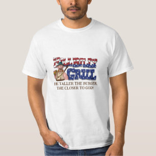 Camiseta divertida HillBilly Grill Dinamarca!