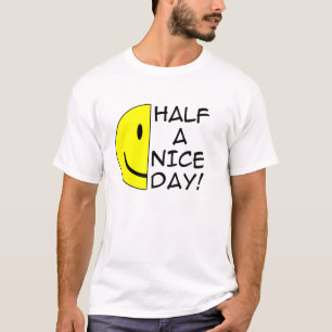 Camiseta Divertida Meio Dia Legal Humor