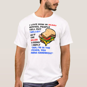 Camiseta Divertida Olá do Scary Movie