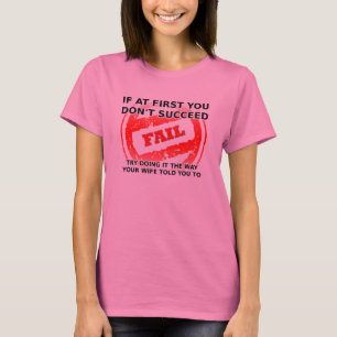 Camiseta Divertida Ouça Sua Esposa