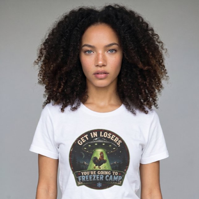Camiseta Divertida para Amantes de Frango (Criador carregado)