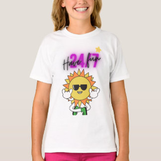 Camiseta Divertida para crianças